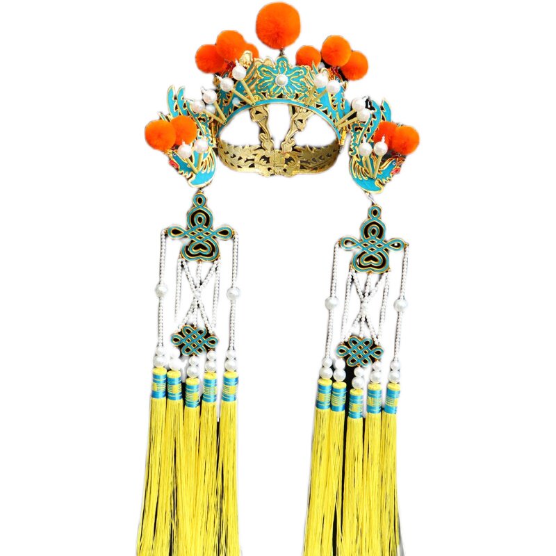 老旦套翅戏剧京剧驸马豫剧太君帽子戏曲头饰民族服装