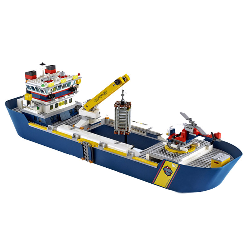 城市系列乐高积木60266海洋探险巨轮拼装男孩建构
