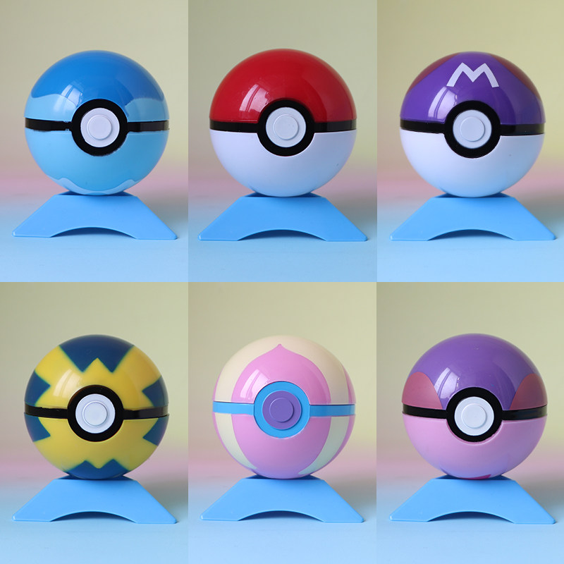 神奇宝贝20款精灵球宝贝球宠物小精灵宝可梦口袋妖怪玩具模型摆件