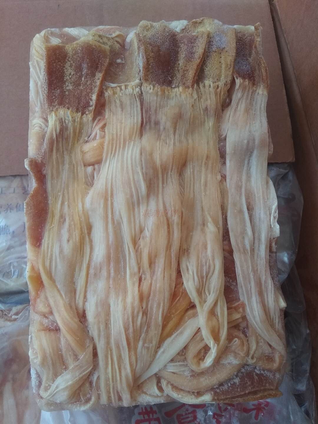 新鲜冷冻免洗鸭食带20斤鸭食管郡把鸭腺胃鸭肠鸭内脏卤品小吃