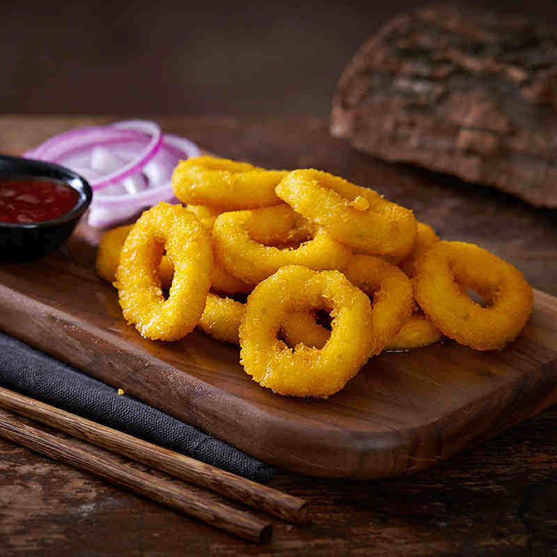 正大食品洋葱圈鸡肉800g鸡味圈油炸食品洋葱圈油炸冷冻鸡柳盐酥鸡