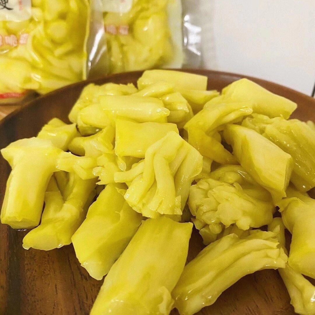 手留开胃菜花梗250g酒店特色菜冷盘菜即腌制花菜其它