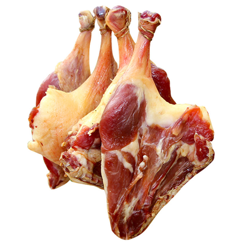 安徽腌制腊鸭腿腌制风干腊鸭腿咸鸭腿腊鸭咸鸭腿4只腊鸭腿咸香