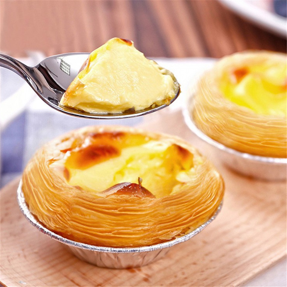 蛋挞原料商用奥昆907g烘焙皮葡半成品奶油蛋挞原料