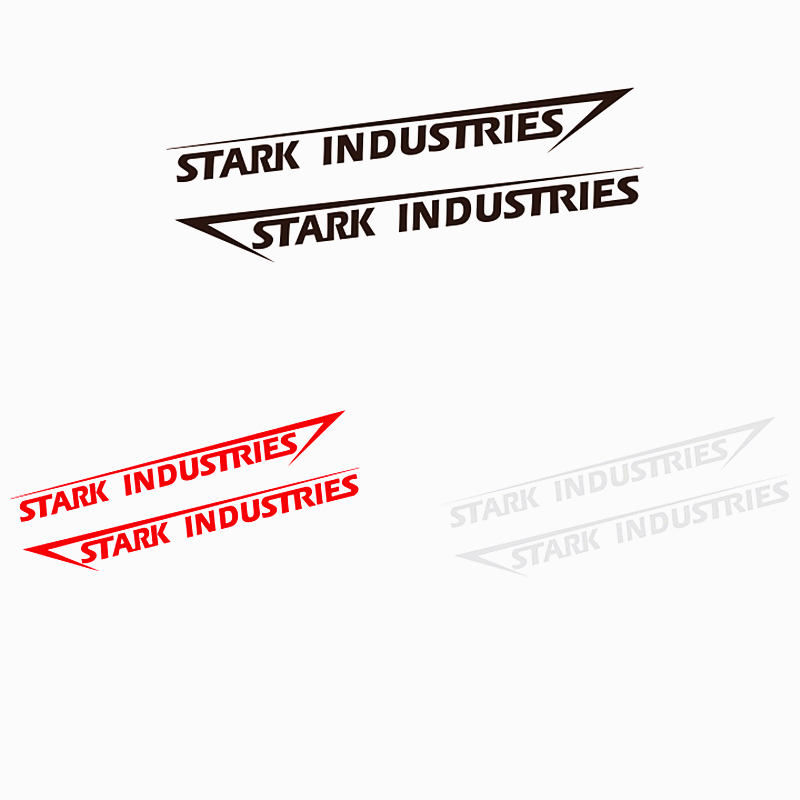 钢铁侠车贴复仇者联盟starklndustries斯塔克工业摩托车汽车汽车装饰