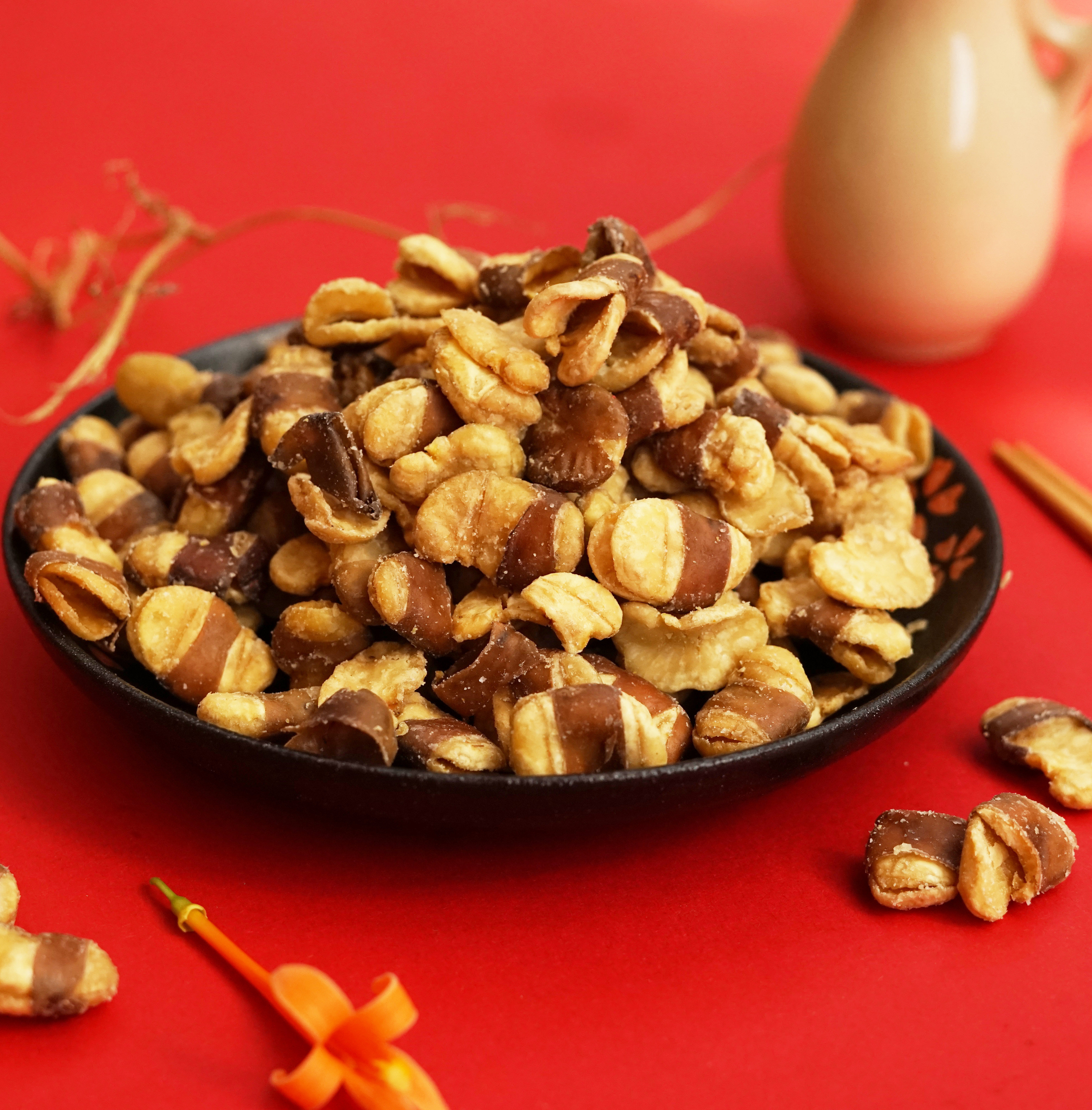 盐焗原味蚕豆兰花坚果炒货食品5斤散装怀旧豆类制品