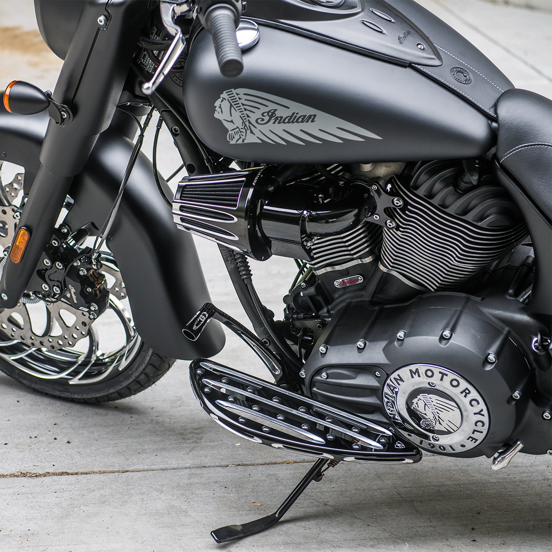 美国阿伦奈斯arlenness印第安摩托车公路大师首领摩托车脚踏板