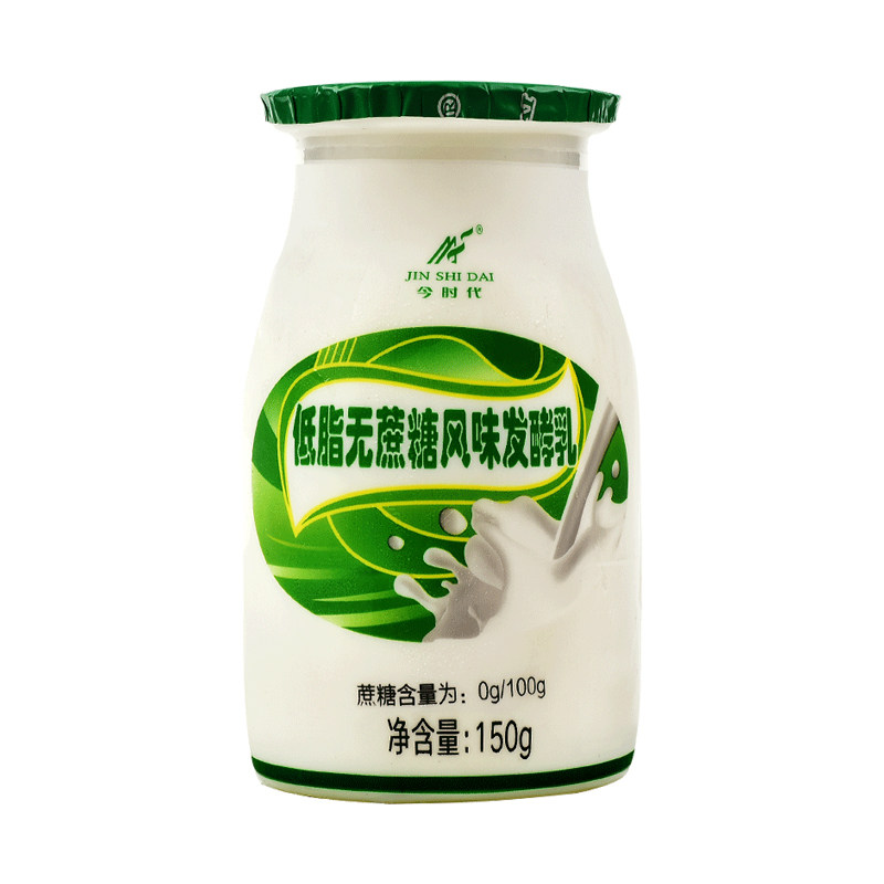 今时代低脂无蔗糖酸奶风味发酵乳木糖醇低温早餐营养儿童酸牛奶