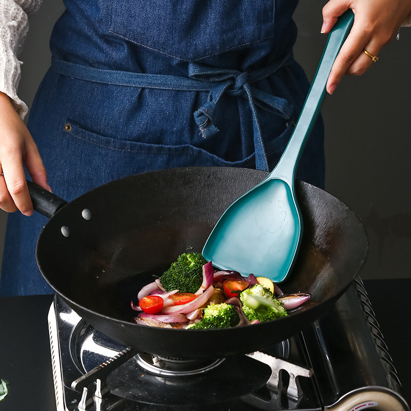 北欧创意陶瓷锅铲炒菜铲子家用厨房厨具专用锅铲