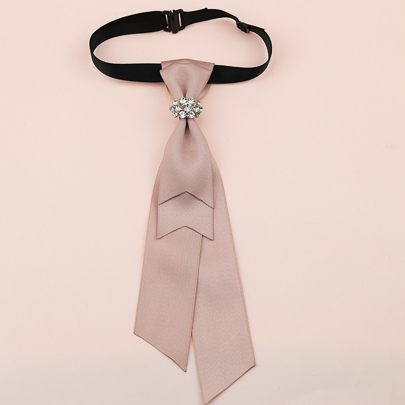 蝴蝶结领结韩国学院英伦丝带飘带甜美气质百搭领结