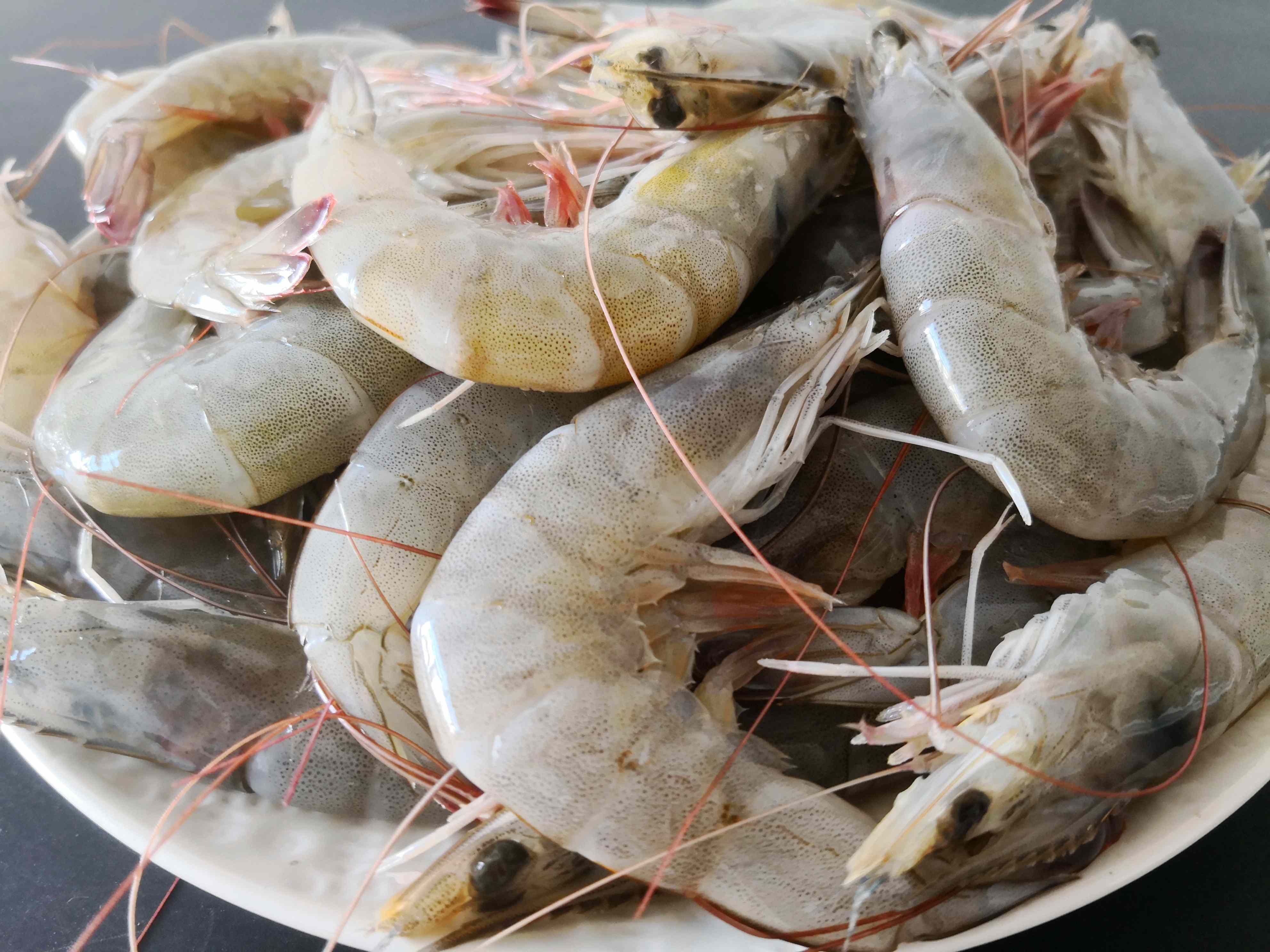 2kg净重正关原装进口船长pescanova盐冻30-40厄瓜多尔白虾冻虾