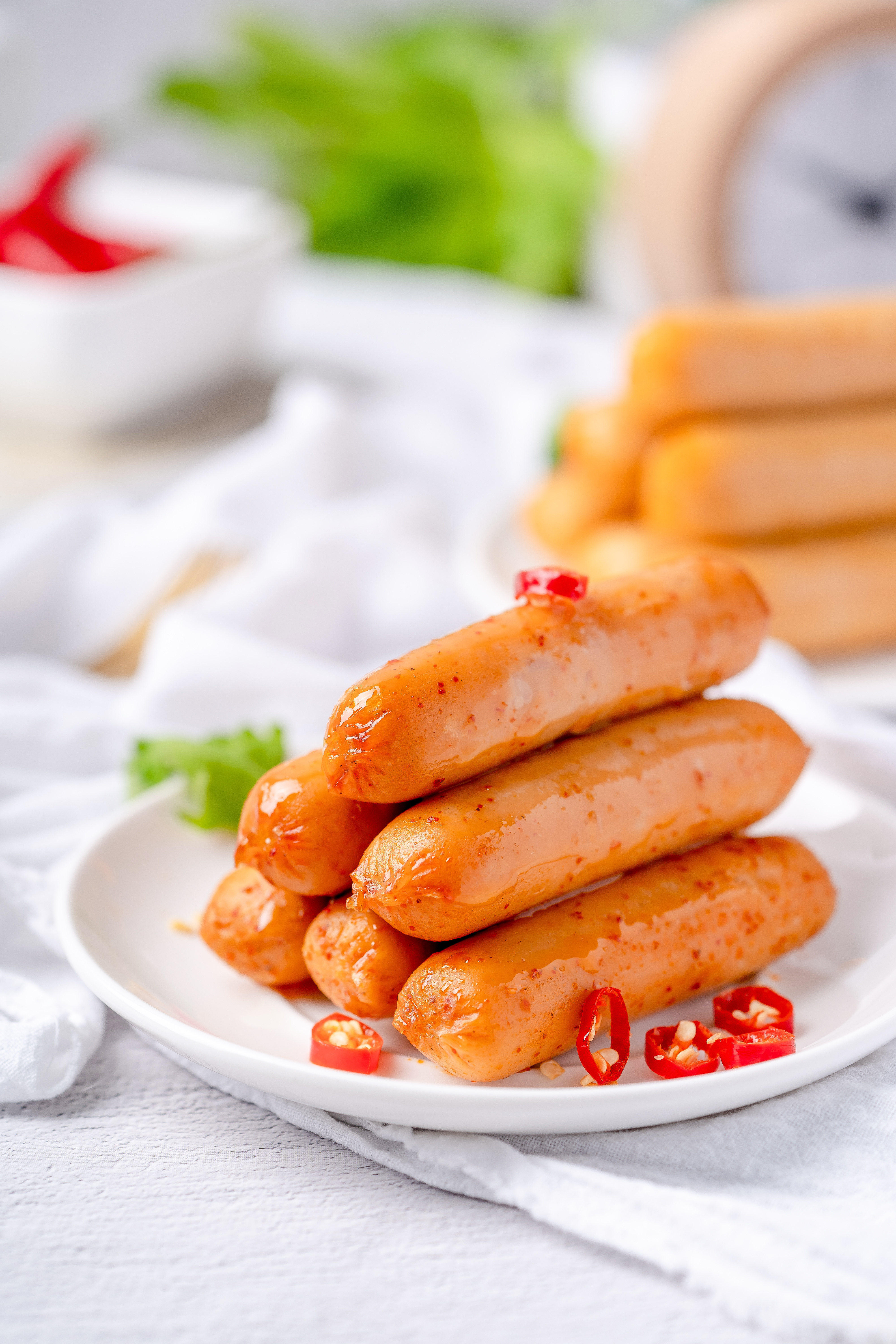 新品104g原味烧烤味脆鱼肠食鱼零食2件起包即食鱼零食