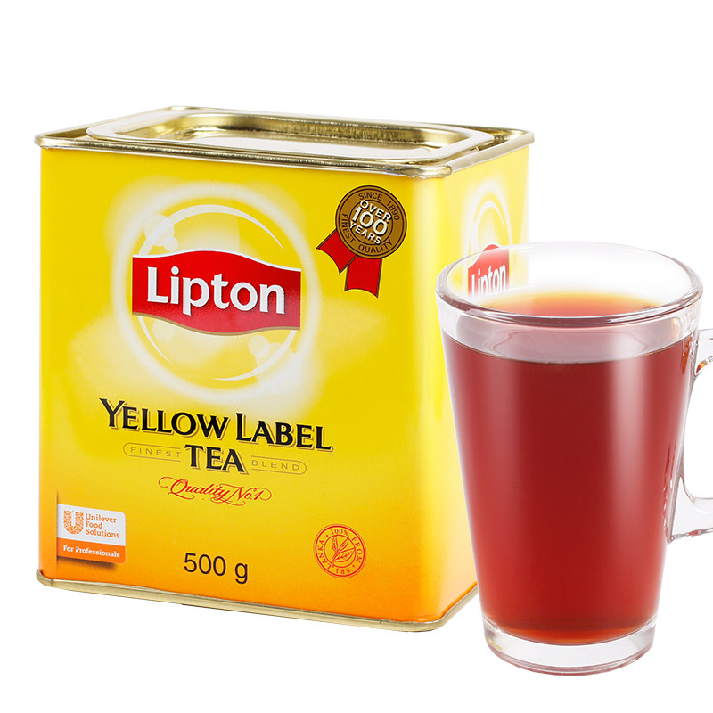 红茶立顿500g罐装斯里兰卡奶茶专用茶叶其它红茶