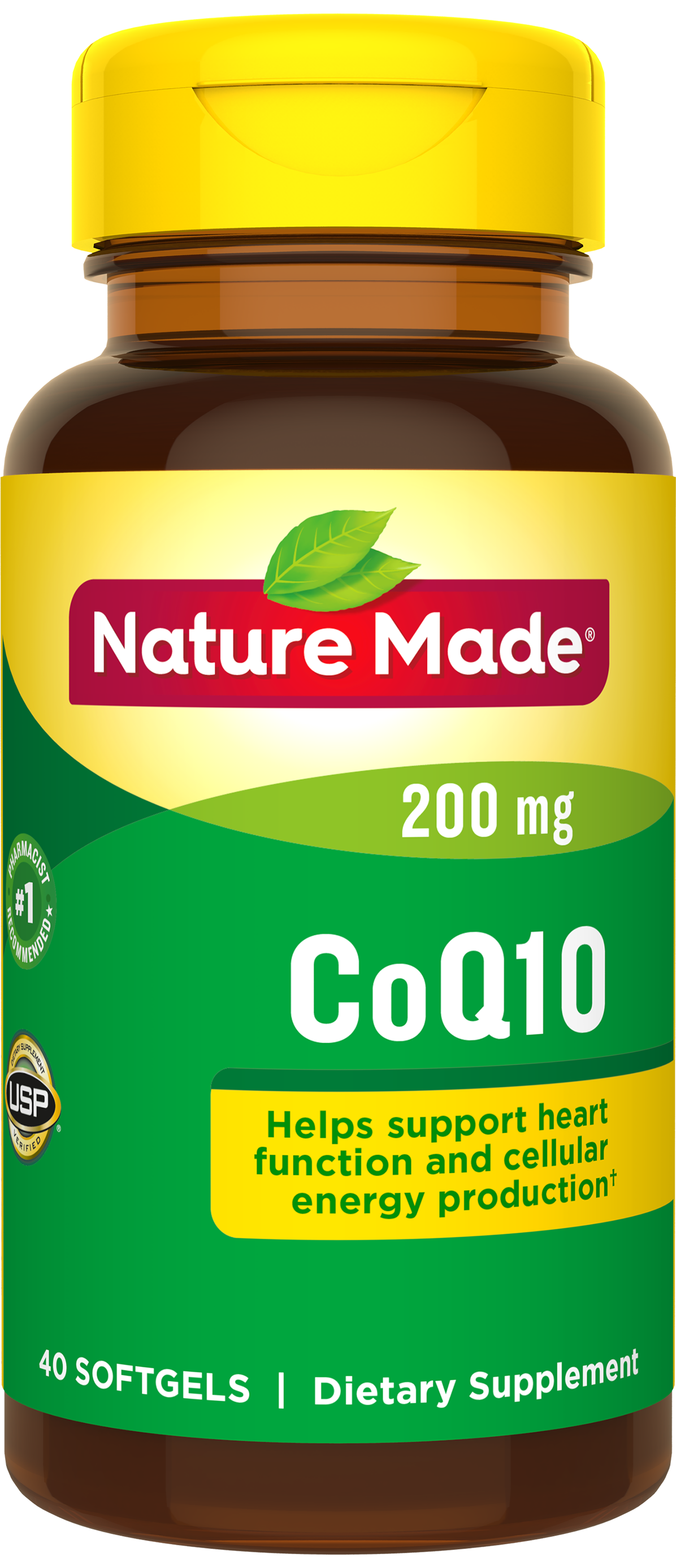 美国naturemade天维维美辅酶q10软胶囊200mg心脏辅酶q10