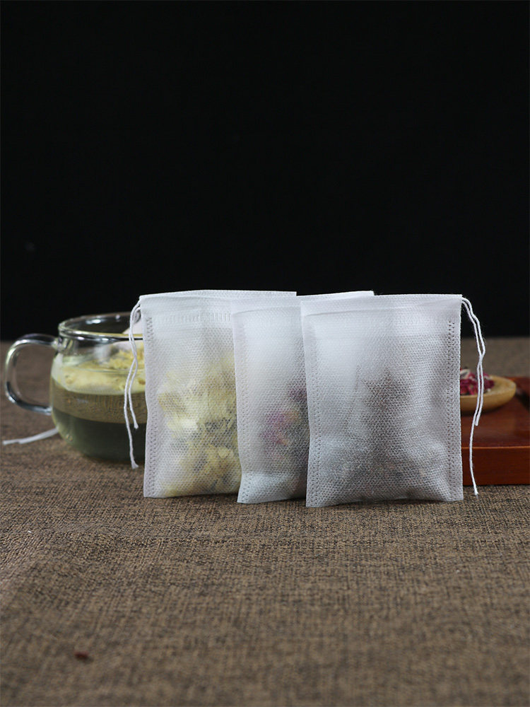100个8cm茶叶调料卤料包过滤袋茶包袋无纺布泡茶其它