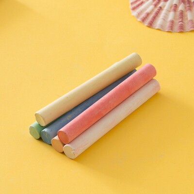 粉笔无尘白色彩色粉笔套儿童无毒粉笔教师用家用儿童专用两盒包邮