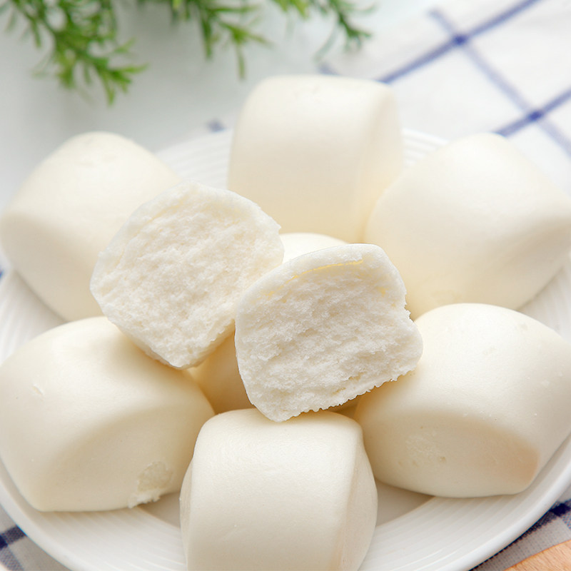 三全奶香小馒头手工刀切牛奶馒头早餐速食懒人包点