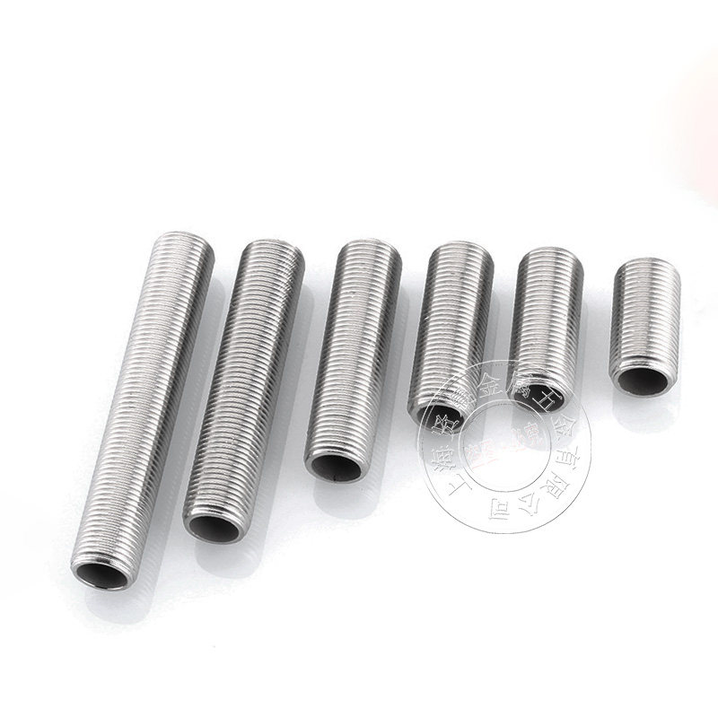 不锈钢管全丝空心心通丝外丝全螺纹管丝穿板接头螺栓