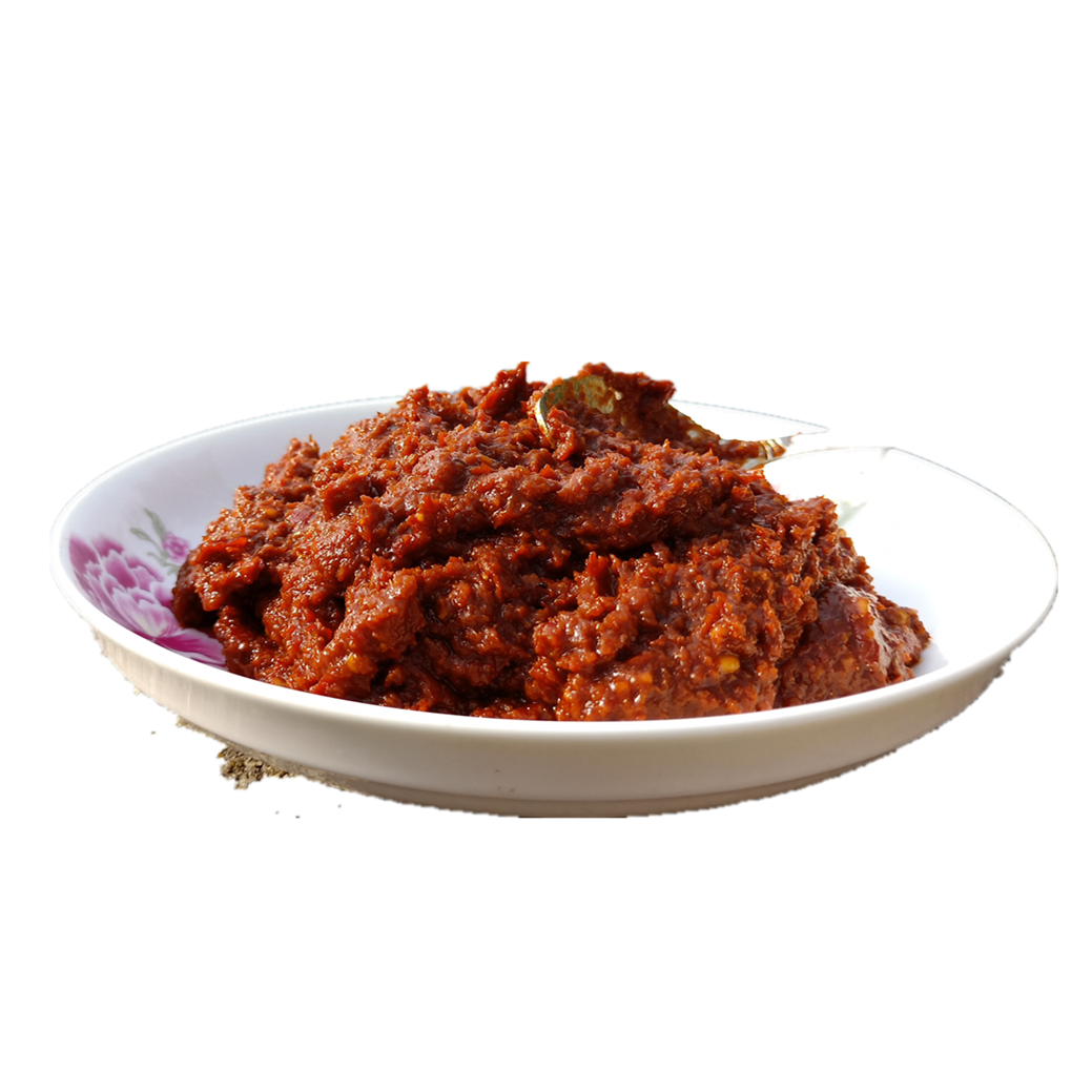 2瓶农家手工麦子小麦酱阴甜酱辣麦酱炒调味其他食品