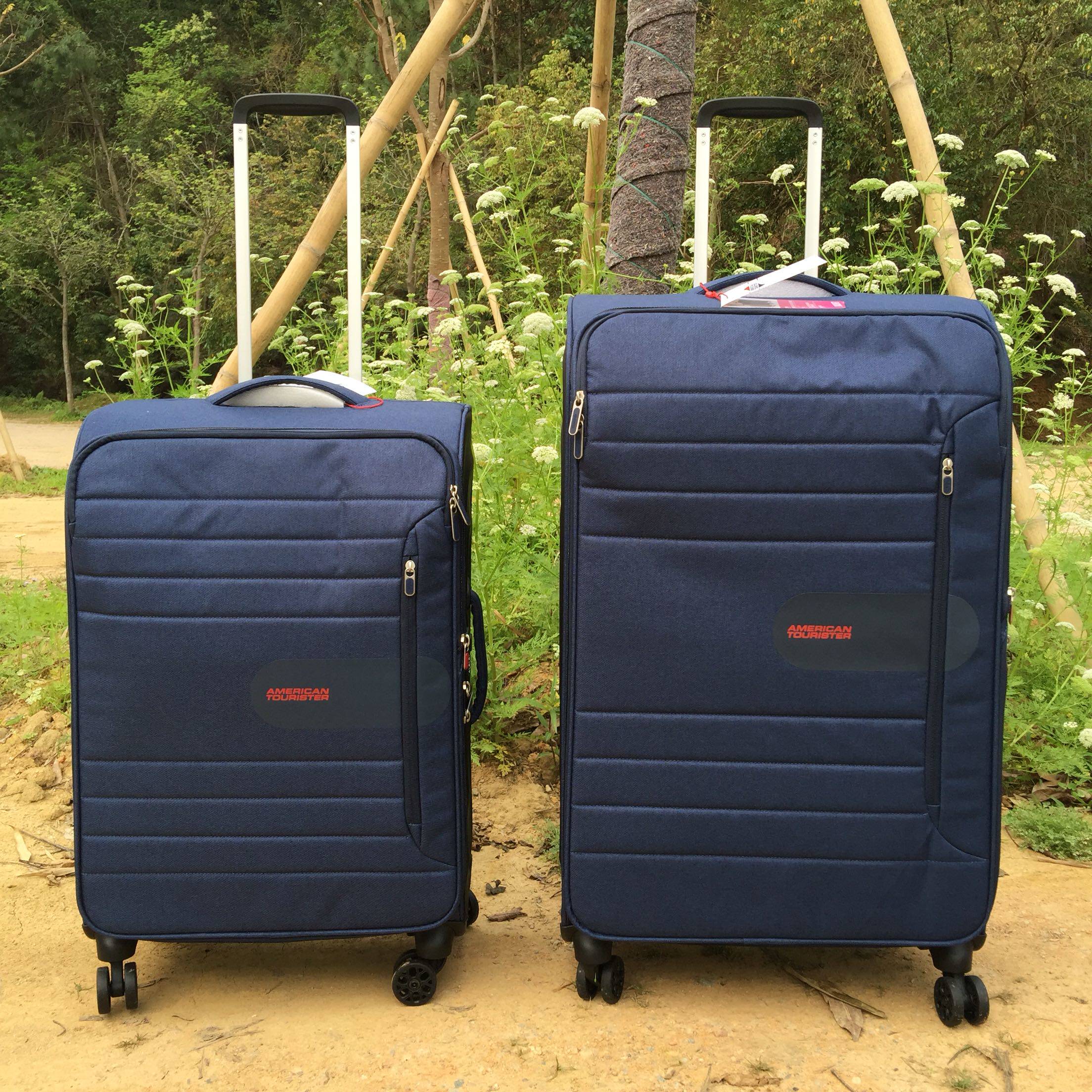 活动促销新秀丽美旅at拉杆旅行箱25寸超轻密码旅行箱