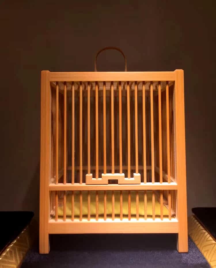 蝈蝈精品收藏限量手工竹制南笼扎嘴笼竹蛉笼爬虫