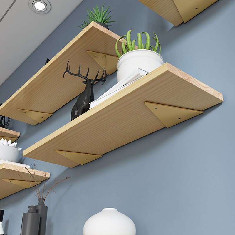 实木壁挂式一字隔板板墙面上装饰阳台客厅隐形搁板