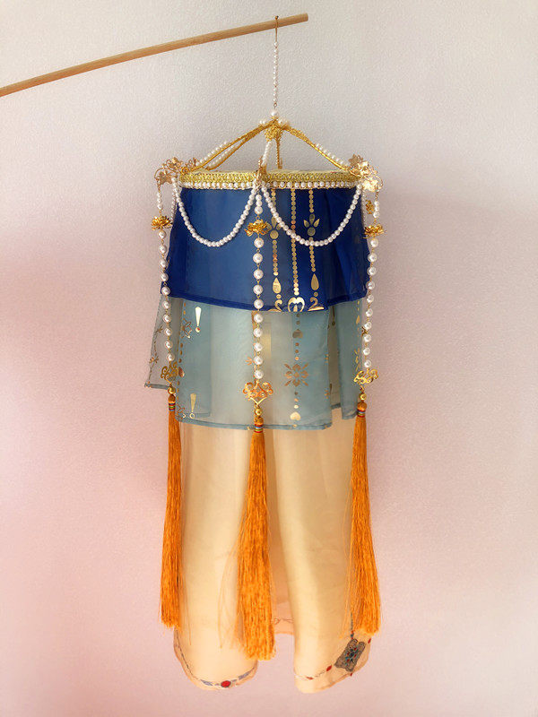 纱灯传统复原原明宫灯仿古古画古风手提灯笼灯笼