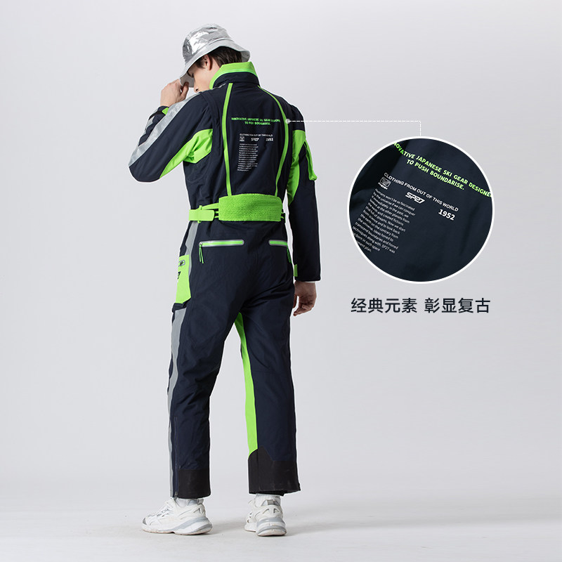 phenix菲尼克斯sp27新男女单双板连体反光滑雪服pca721p26滑雪衣
