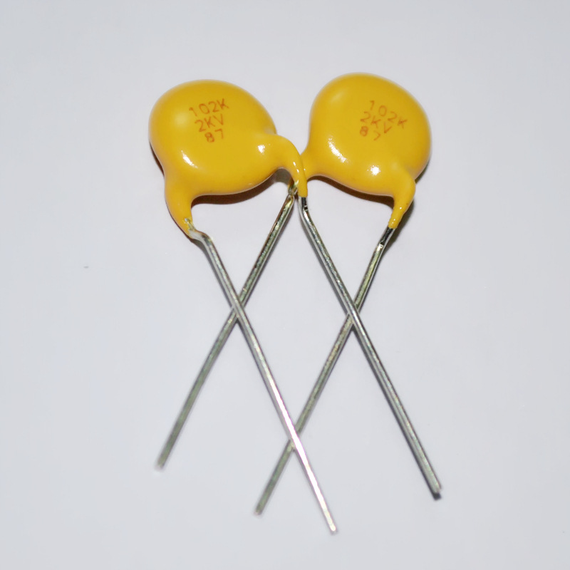 原装松下高压瓷片电容2kv102k1nfecka3d102kbp陶瓷电容器电容器