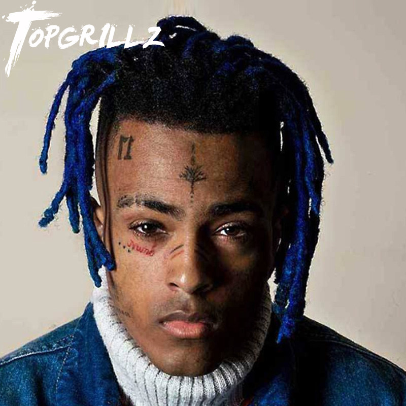 欧美美爆xxxtentacion头像吊坠hiphop嘻哈街头潮牌项坠