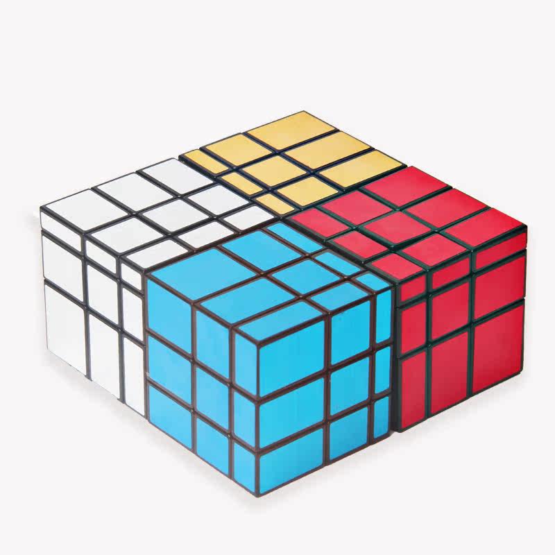 裕鑫智胜三阶魔方黑麒麟四阶34金字塔异型斜转初学者入门级实色