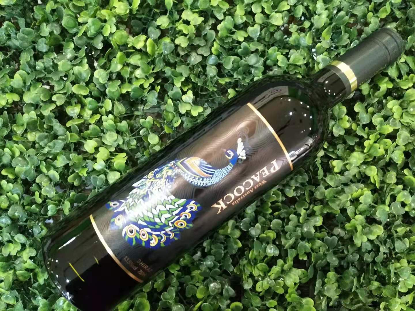 澳大利亚原装进口西澳孔雀西拉红葡萄酒750ml送一干红静态葡萄酒