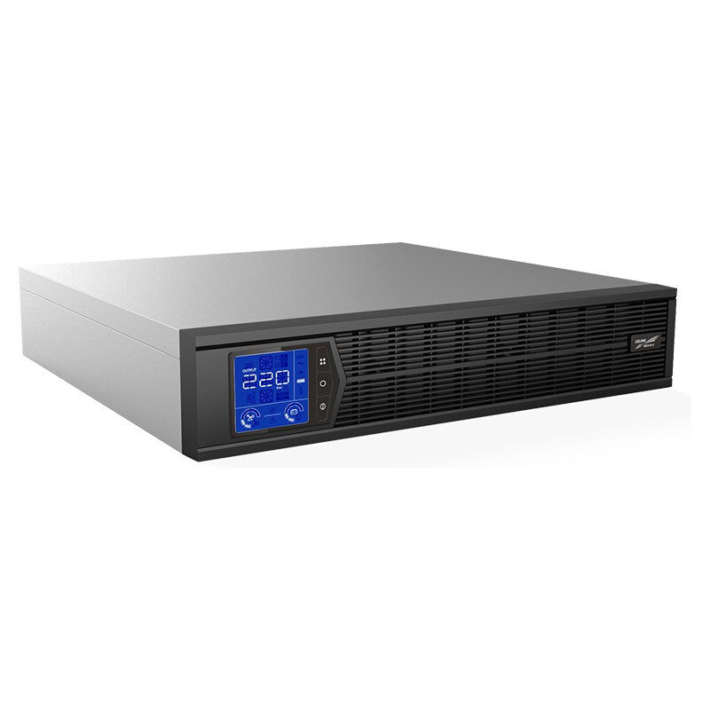 科华ups不间断电源ytr1101l-j高频在线机架式1kva900wups电源