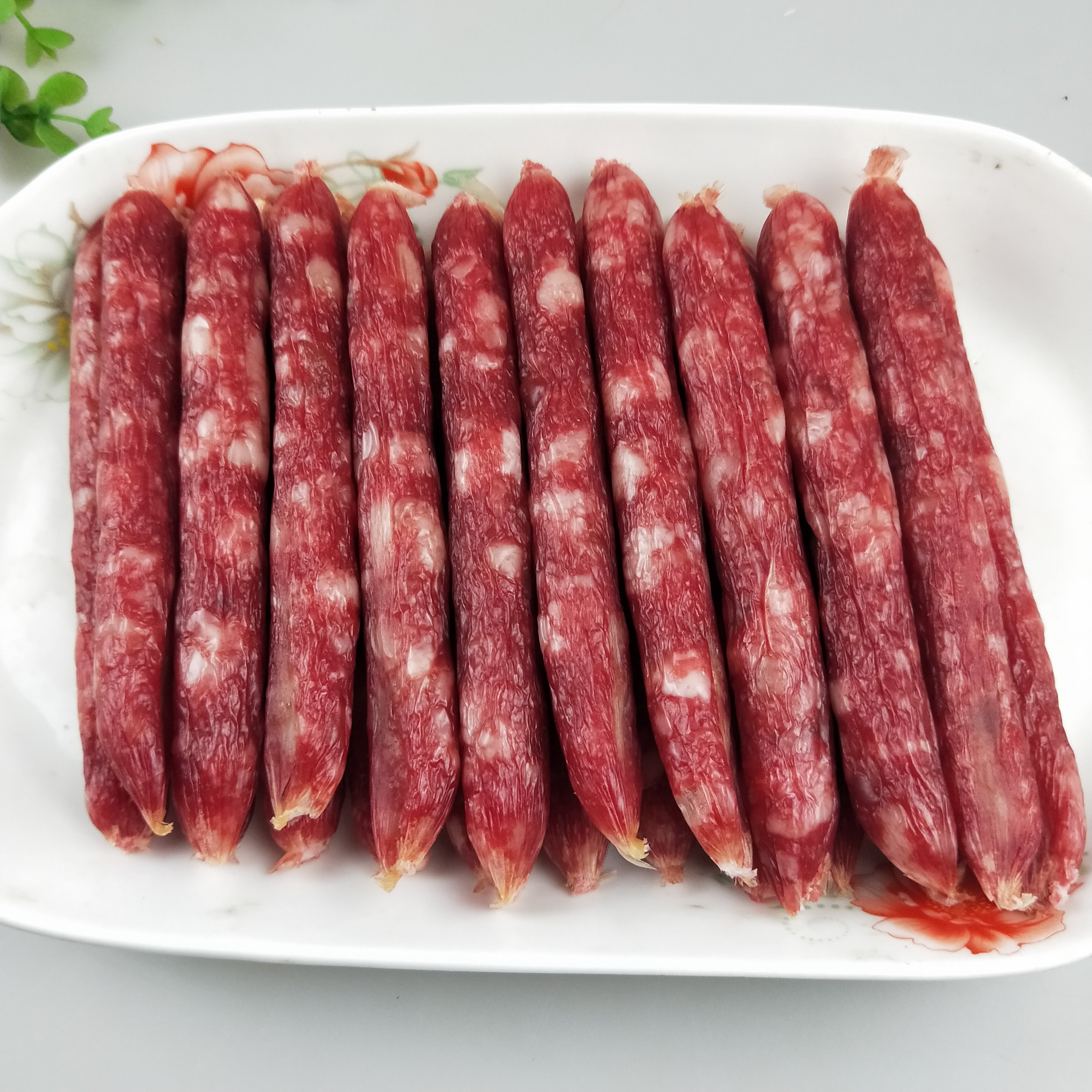 广东广式腊肠广味香肠传统工艺手工古法土猪香肠