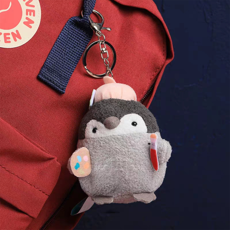 翟潇闻同款日企鹅小公仔书包挂件毛绒玩偶挂饰包挂件