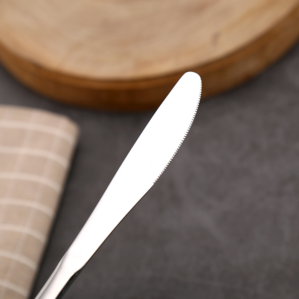 牛排西餐不锈钢刀具家用儿童牛油刀切甜品西餐刀具