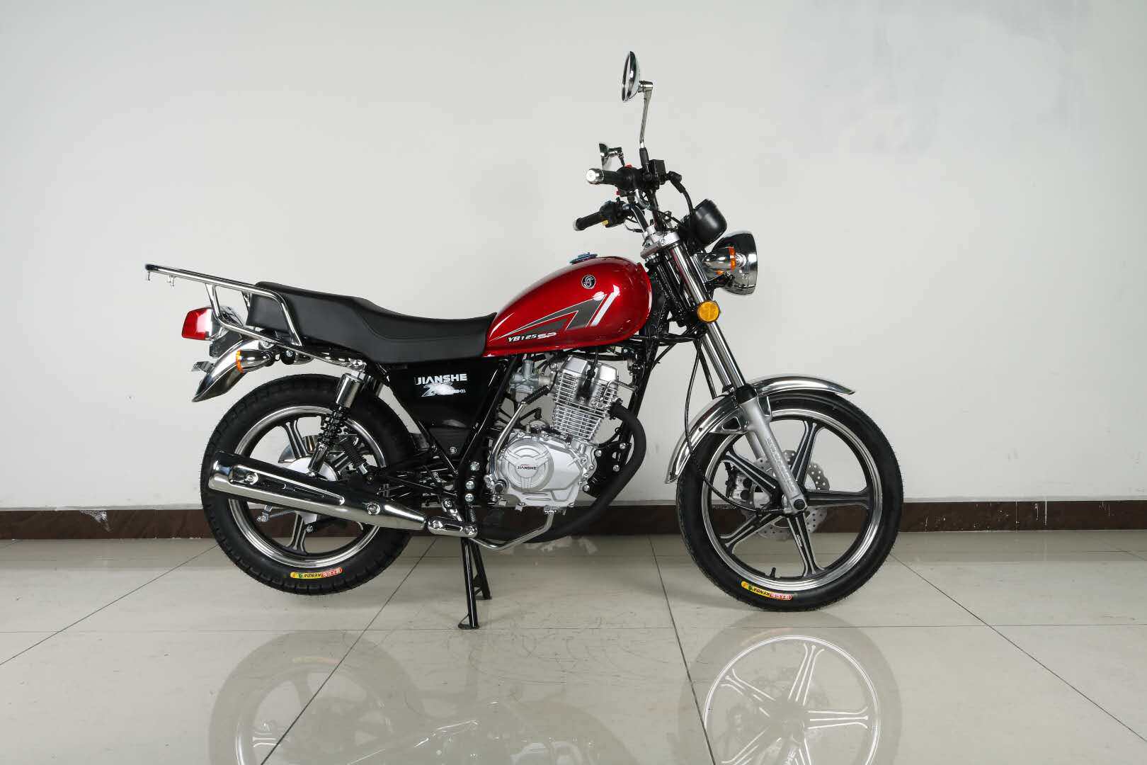 建设新款四天俊小太子yb125sp下沉马达顶杆机摩托摩托车整车