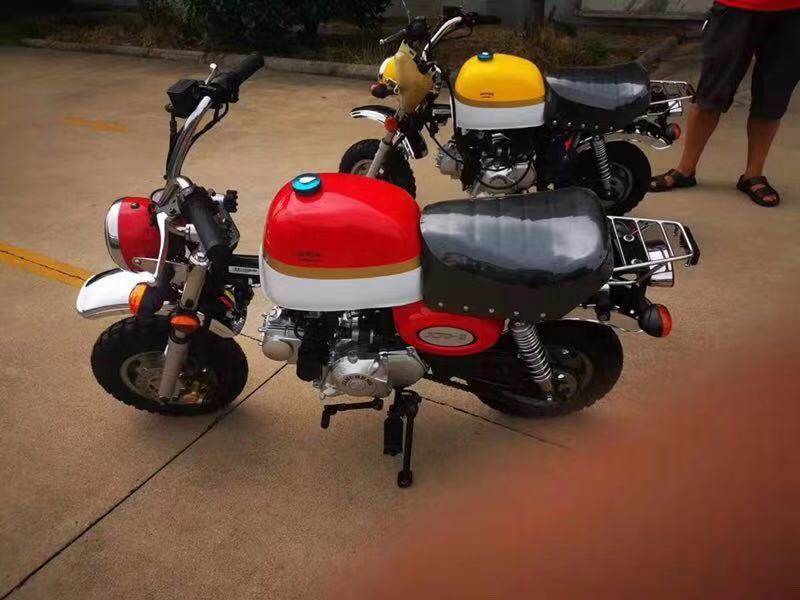 摩托金城jc70-8小金金童国四电喷迷你mini猴子摩托车整车