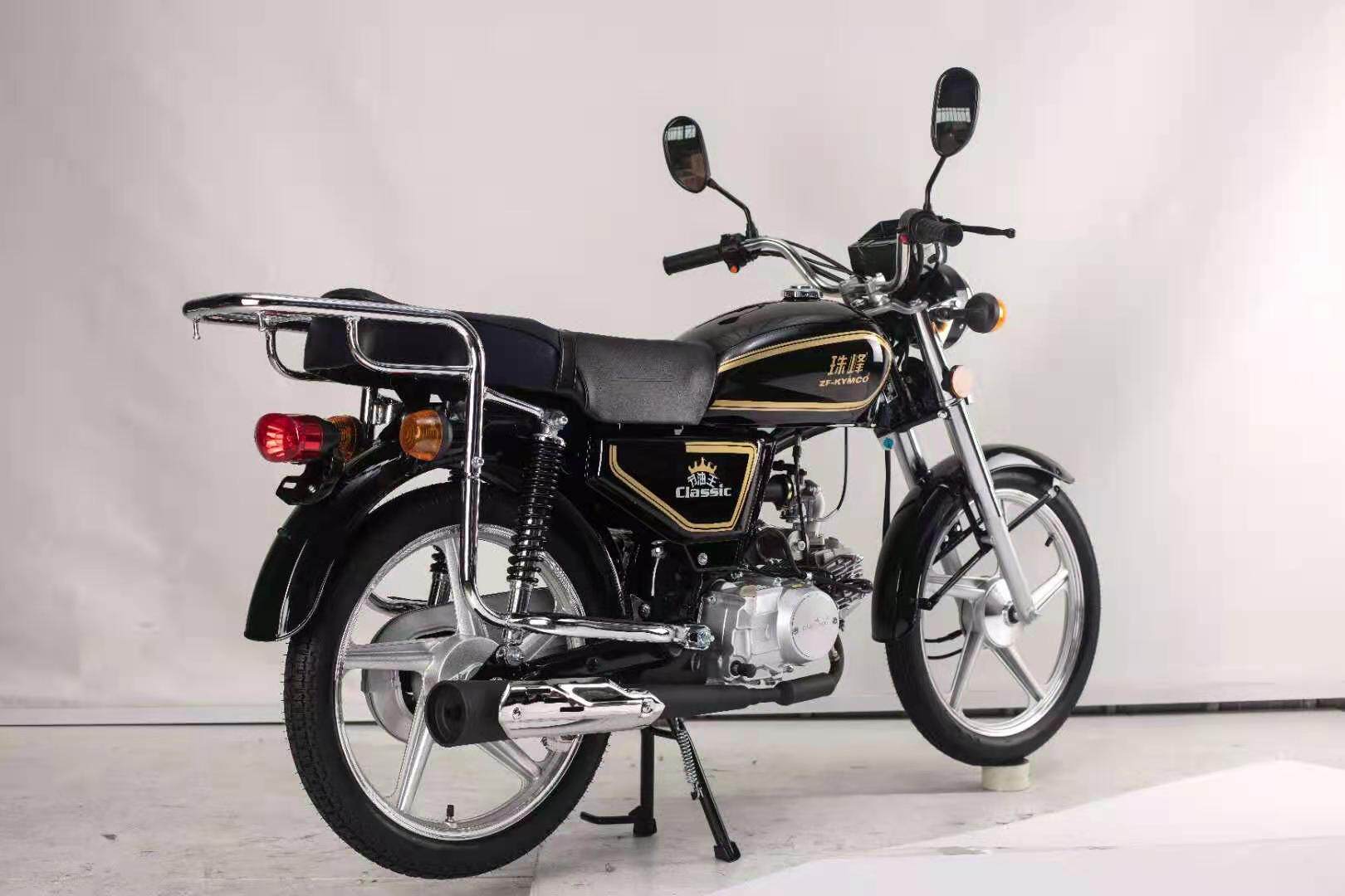 珠峰摩托车电喷110cc经典复古嘉陵70款摩托助力摩托车整车
