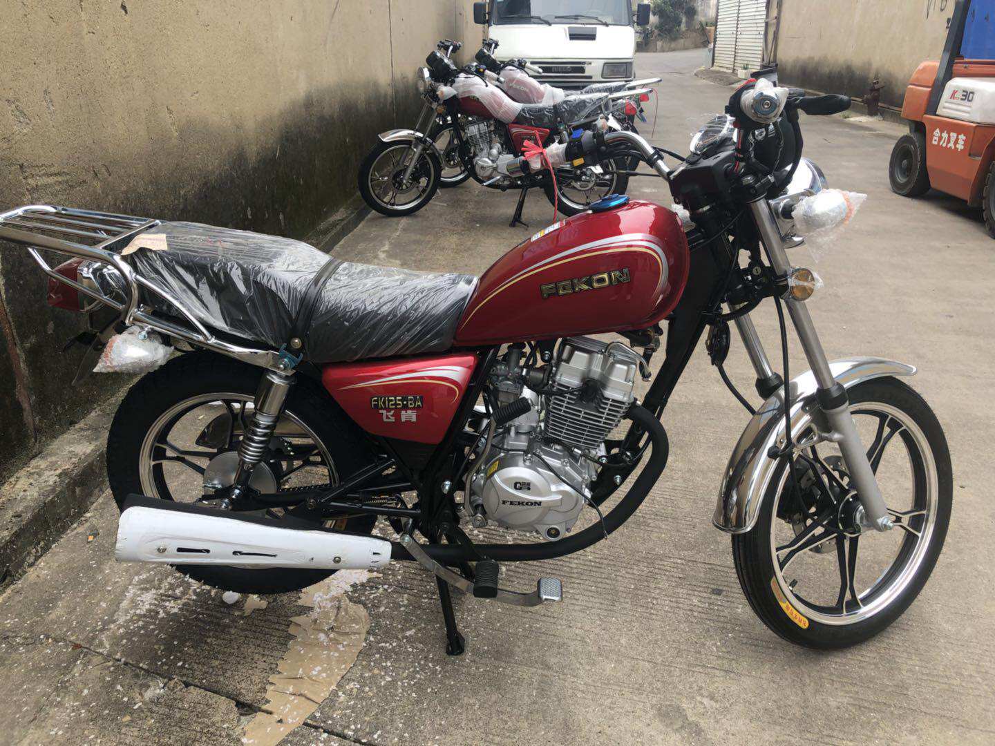 太子车国三国四飞肯125cc男装长途骑士跨式车gn125摩托车整车