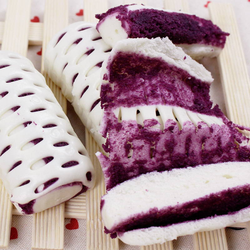 安井紫薯卷 酒店家庭营养早餐点心速冻冷冻方便食品早饭800g/20个