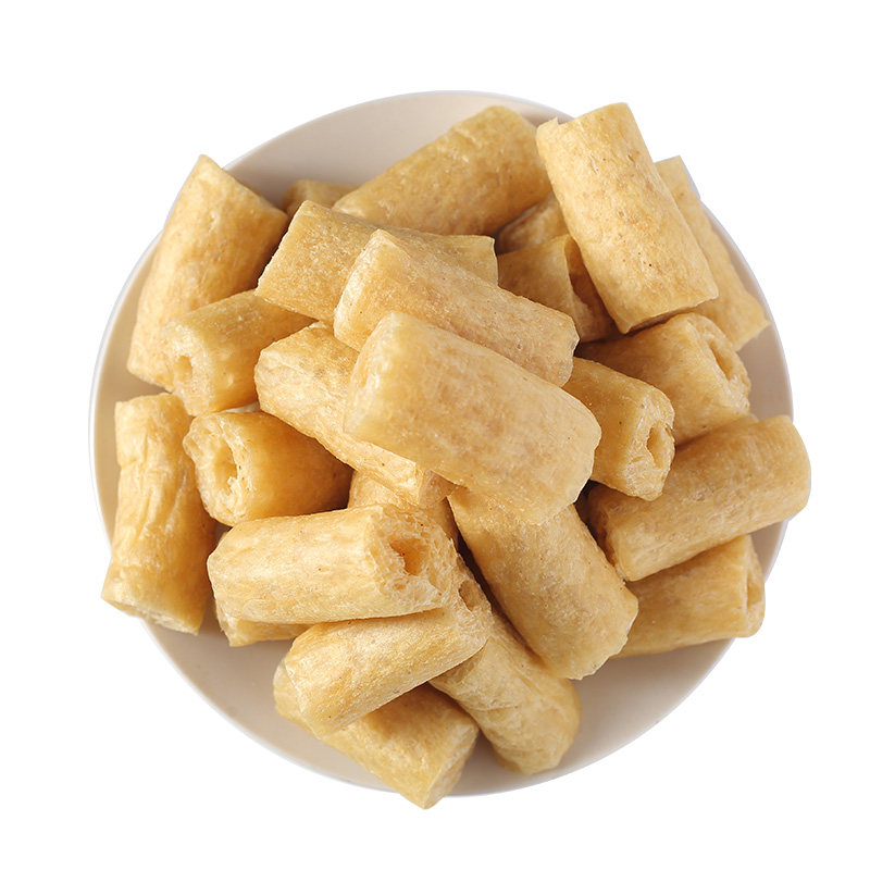 豆棍素豆肠段豆肠素鸡豆制品干货人造素肉火锅豆腐干
