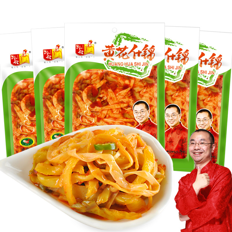 邓仕黄花什锦103g*5袋榨菜