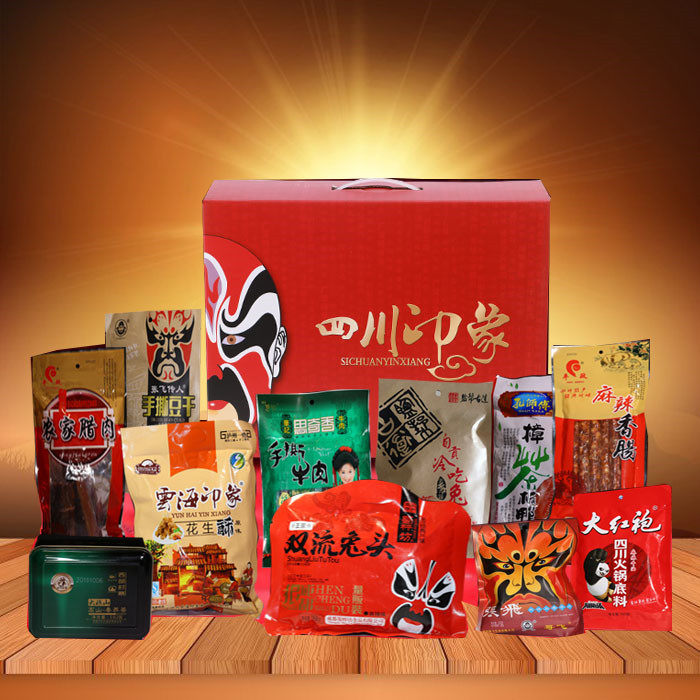 四川特产礼盒年货零食小吃麻辣正宗香肠腊肉牛肉类
