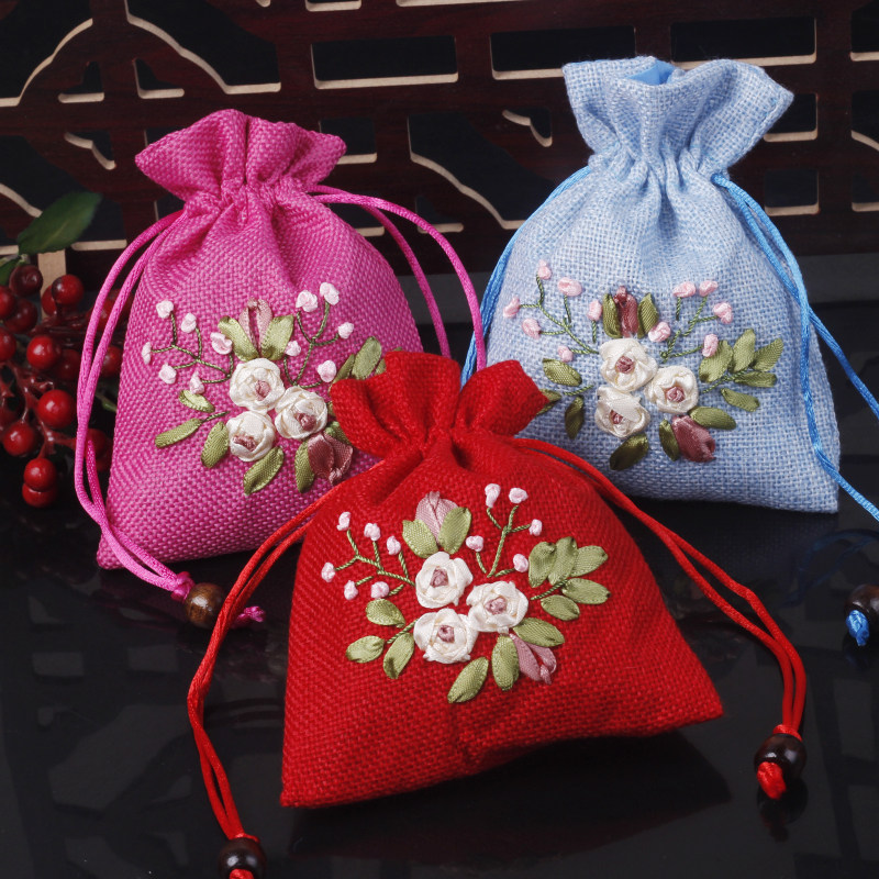 新年桂花包袋荷包空袋香囊桂花香香袋礼品衣柜香包