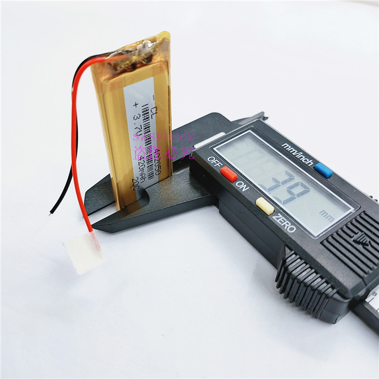 3.7v锂电池充电402050聚合物点读笔行车记录仪mp3录音笔电池