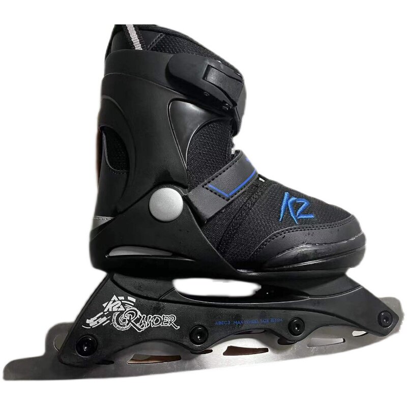 专业美国进口k2raider儿童冰上运动真冰正品软面冰刀鞋