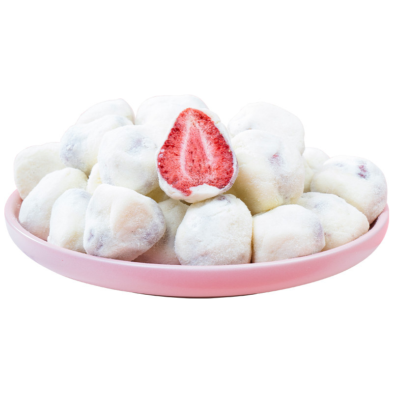 草莓冻干奶球水果干草孕妇儿童健康零食网红休闲食品冻干水果