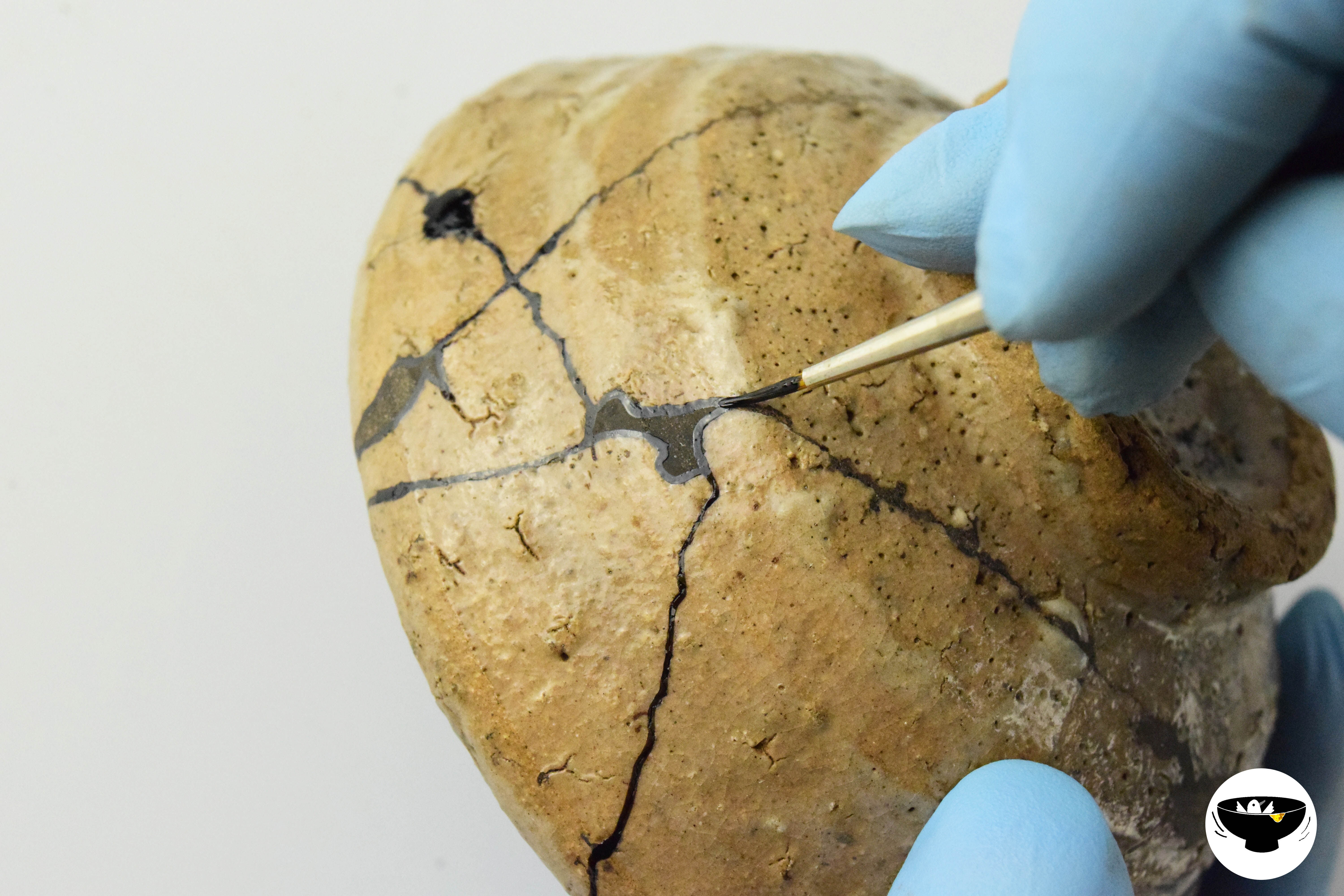 金缮尼龙毛勾线榭得绘漆笔平笔漆艺大漆修复官方毛笔