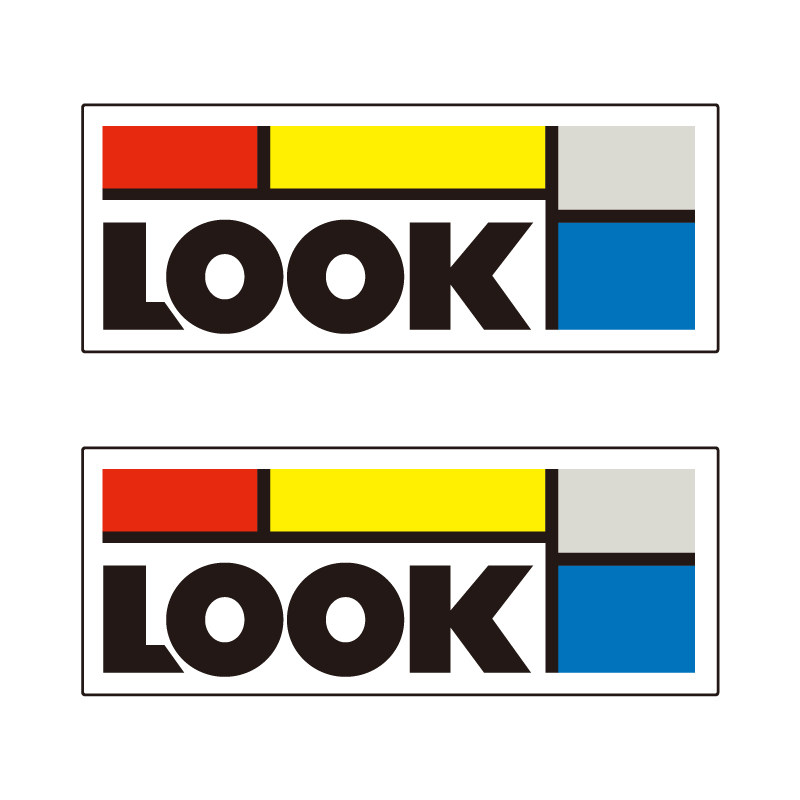 look个性队版环法防水定制山地车架贴纸车改自行车贴纸